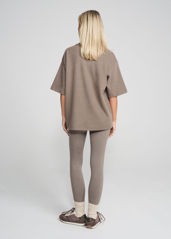 Μπλούζα με oversized βαμβάκι