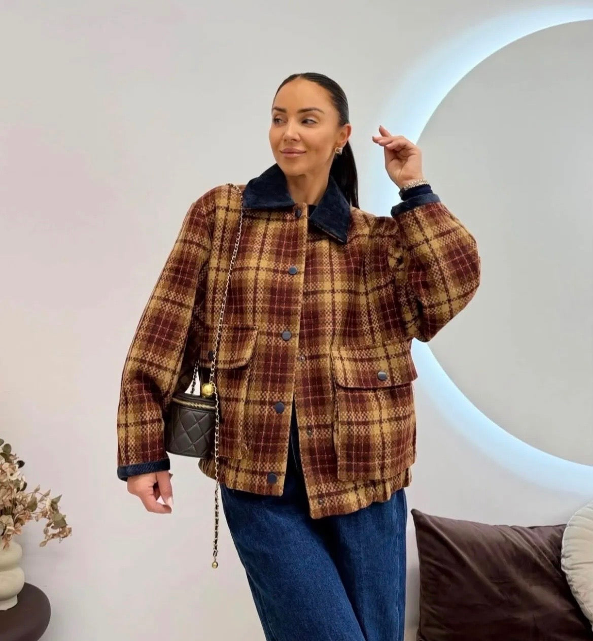 Autumn Check Jacket